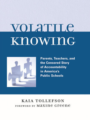 cover image of Volatile Knowing